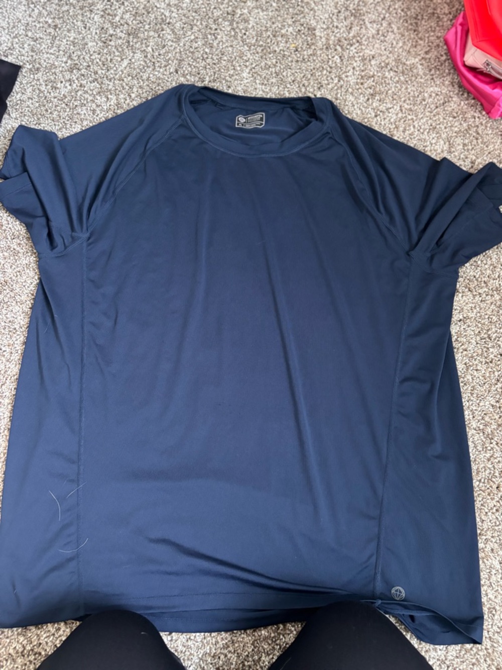 Mondetta Navy Outdoor Project Crew Tee